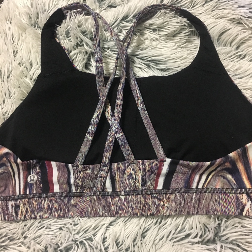 LULU LEMON SIZE10 SPORTS BRA - Picture 4 of 4